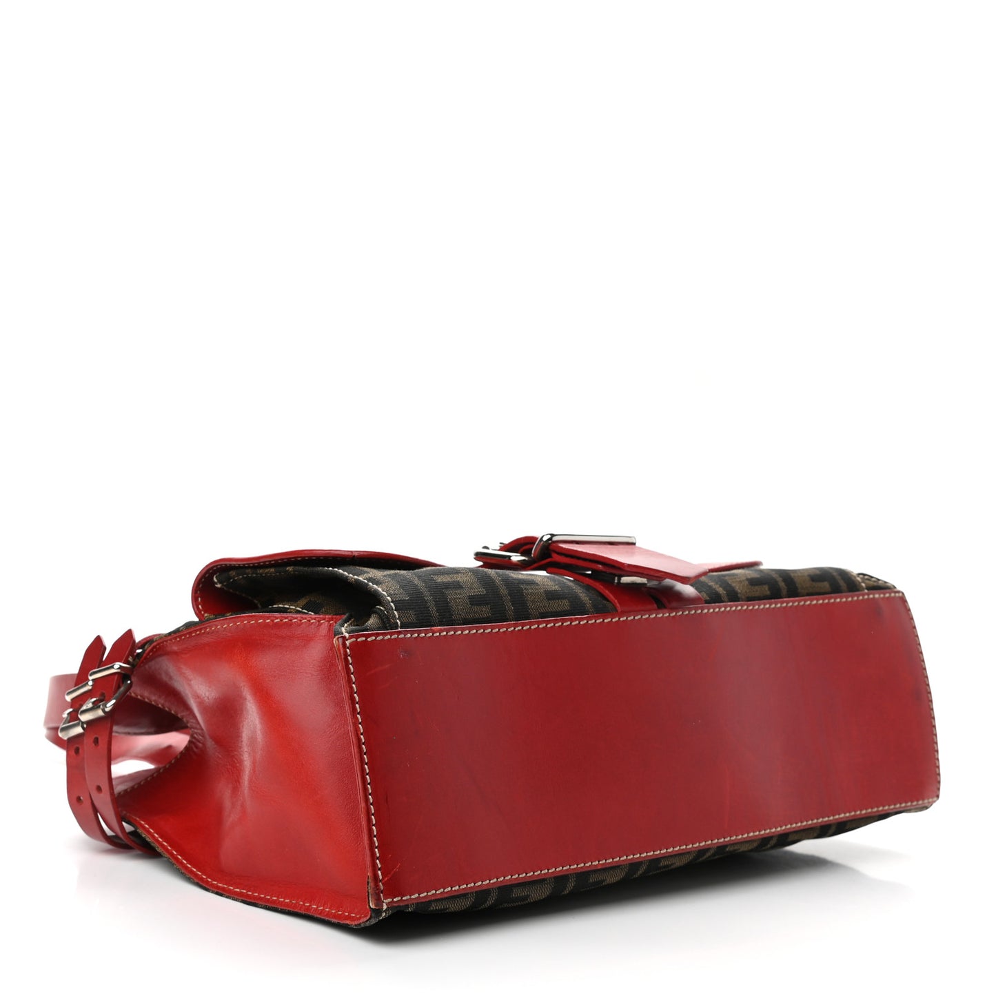 Zucca Pocket Shoulder Bag Tobacco Red