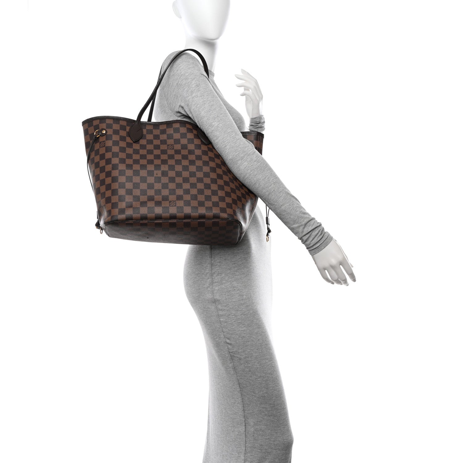 Louis Vuitton Damier Ebene Neo Neverfull MM 2 of 15