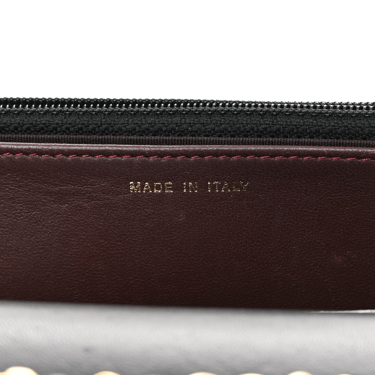 Lambskin Quilted Trendy CC Wallet On Chain WOC Black