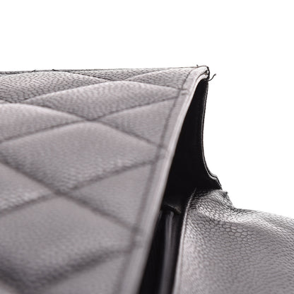 Chanel Caviar Quilted Briefcase Laptop Bag Black 12 of 17