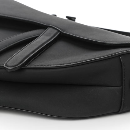 Christian Dior Ultra Matte Calfskin Saddle Bag Black 10 of 11