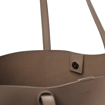 Saint Laurent Calfskin Large Shopping Tote Dark Beige 18 of 18