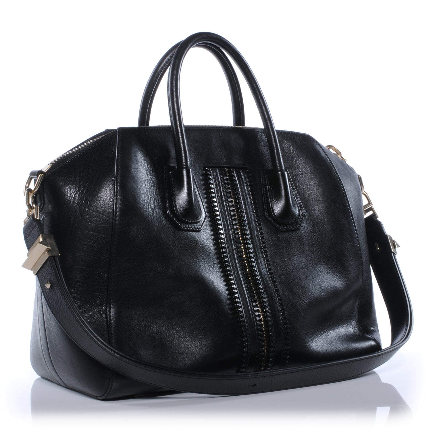 Givenchy Calfskin Medium Zipper Antigona Black 4 of 8