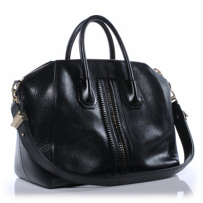 Givenchy Calfskin Medium Zipper Antigona Black 4 of 8