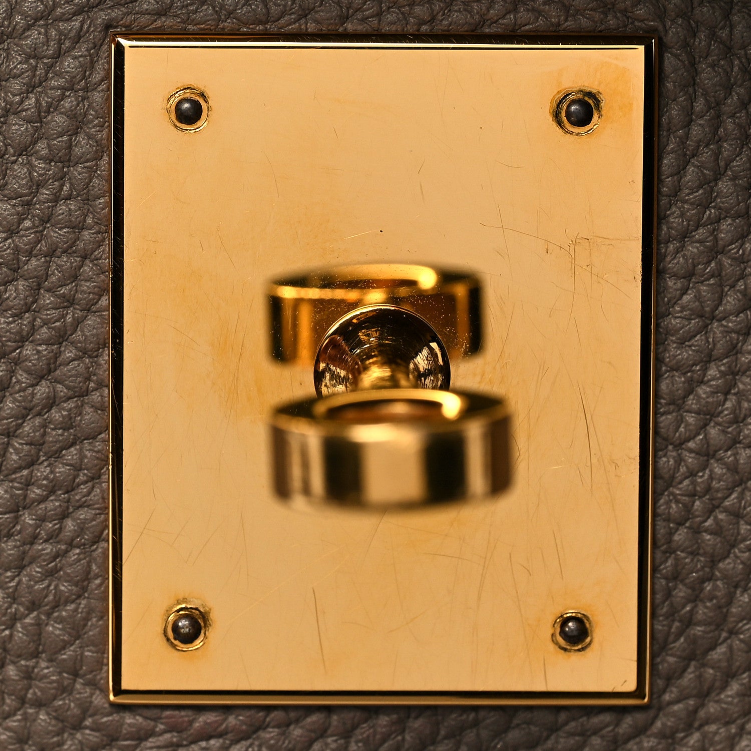 Hermes Togo Kelly Retourne 28 Etoupe 23 of 40