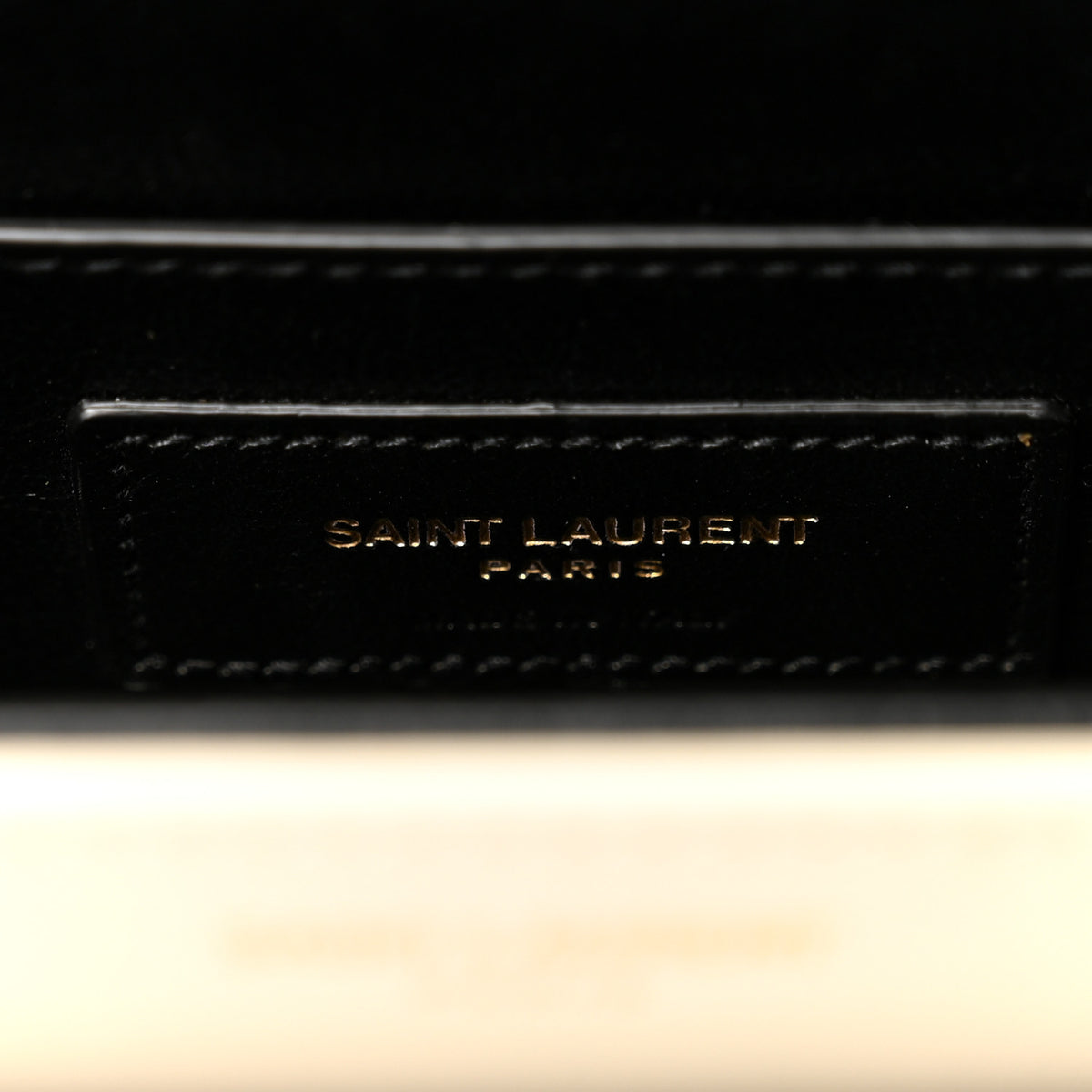 Saint Laurent Box Calfskin Monogram Medium Solferino Satchel Crema Soft 6 of 11