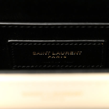Saint Laurent Box Calfskin Monogram Medium Solferino Satchel Crema Soft 6 of 11
