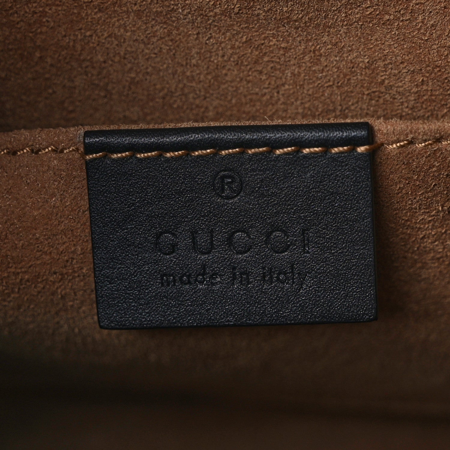 Gucci GG Supreme Monogram Small Padlock Tote Black 6 of 9