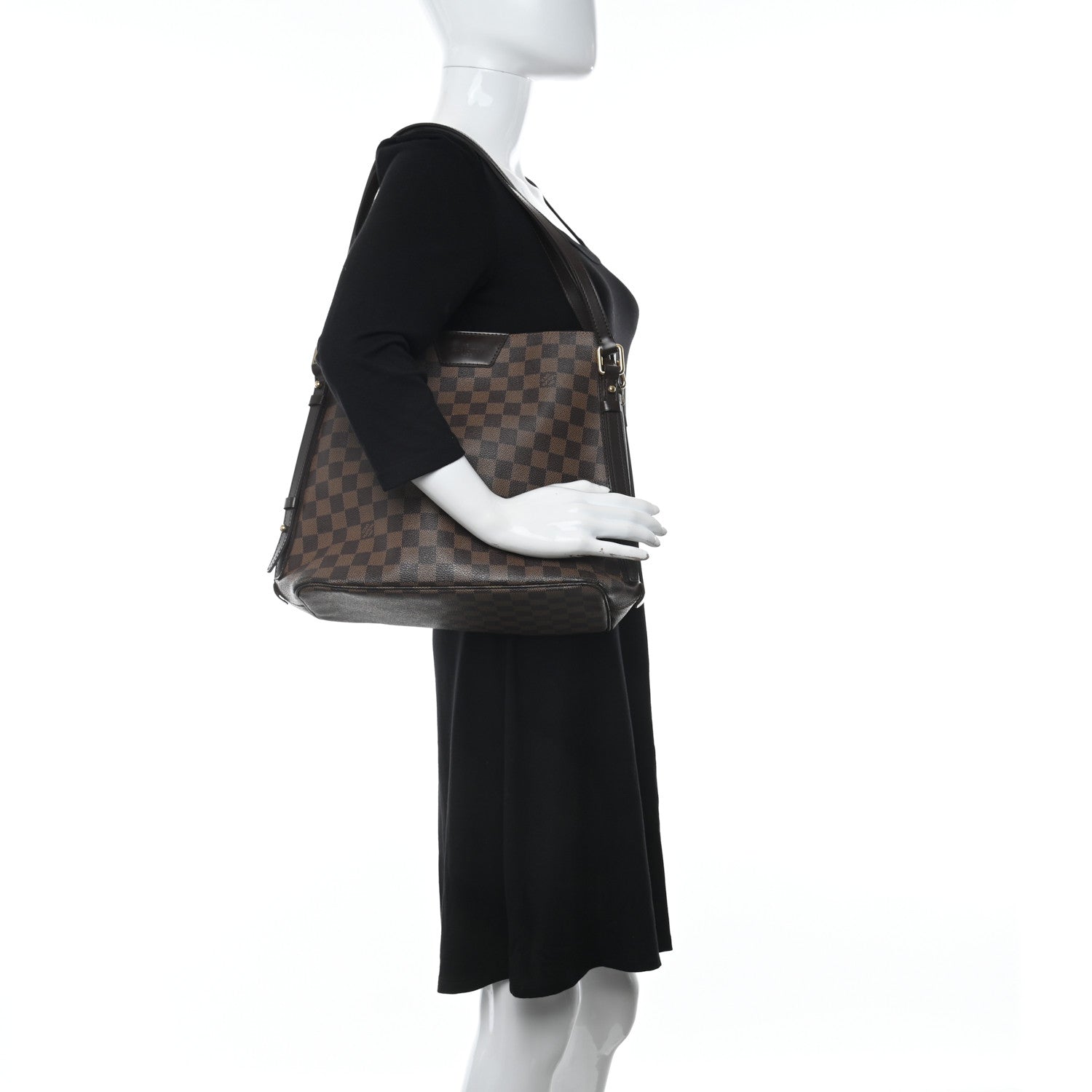 Louis Vuitton Damier Ebene Cabas Rivington 2 of 18