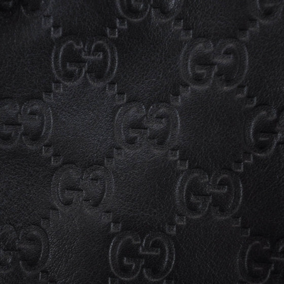 Guccissima Full Moon Tote Black