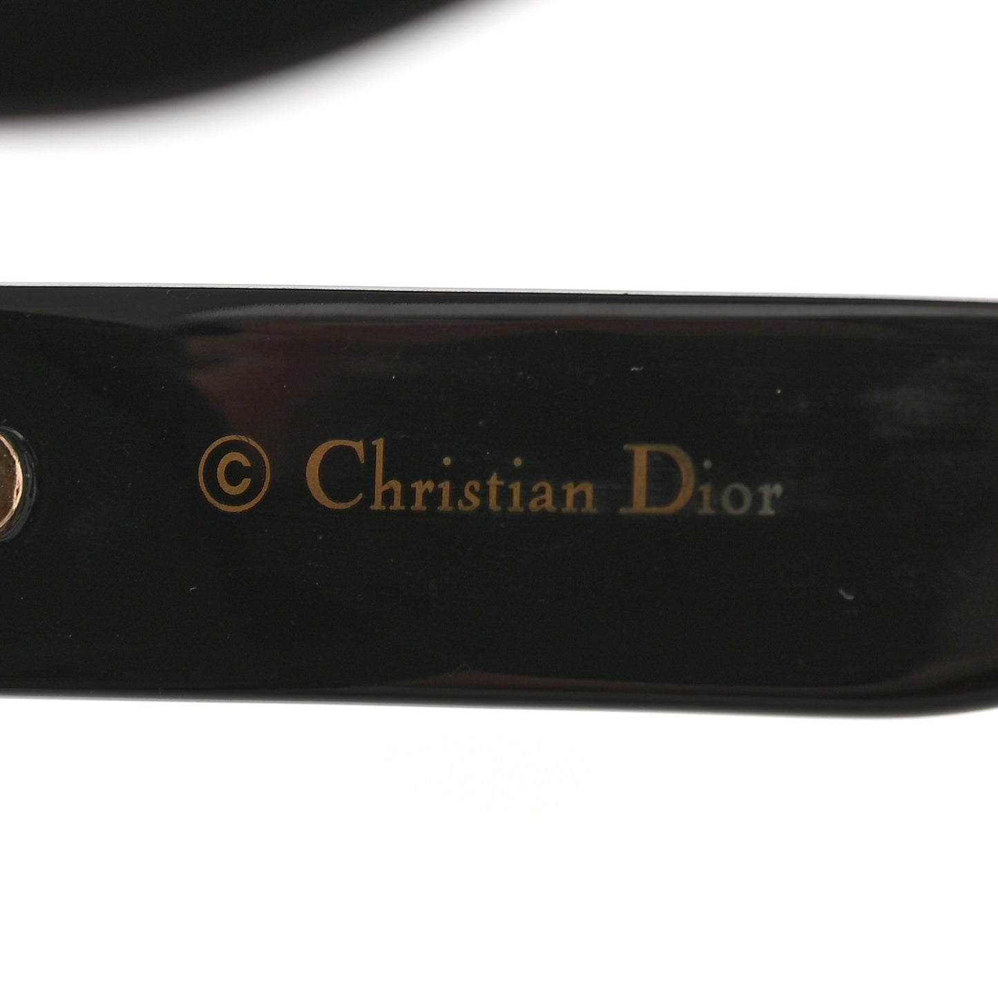 Acetate DDiorF Cat Eye Sunglasses Black
