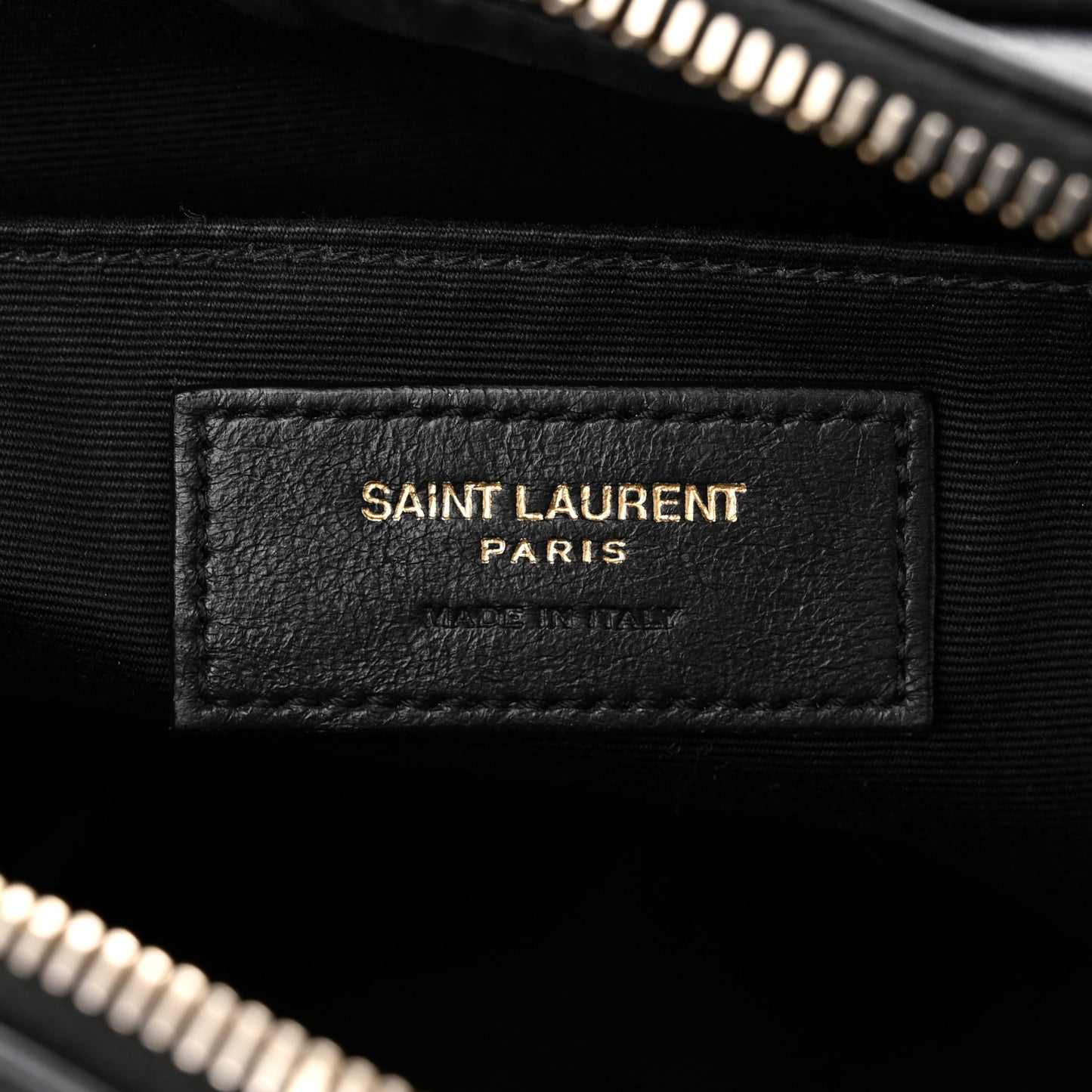 Calfskin Matelasse Monogram Lou Camera Bag Black