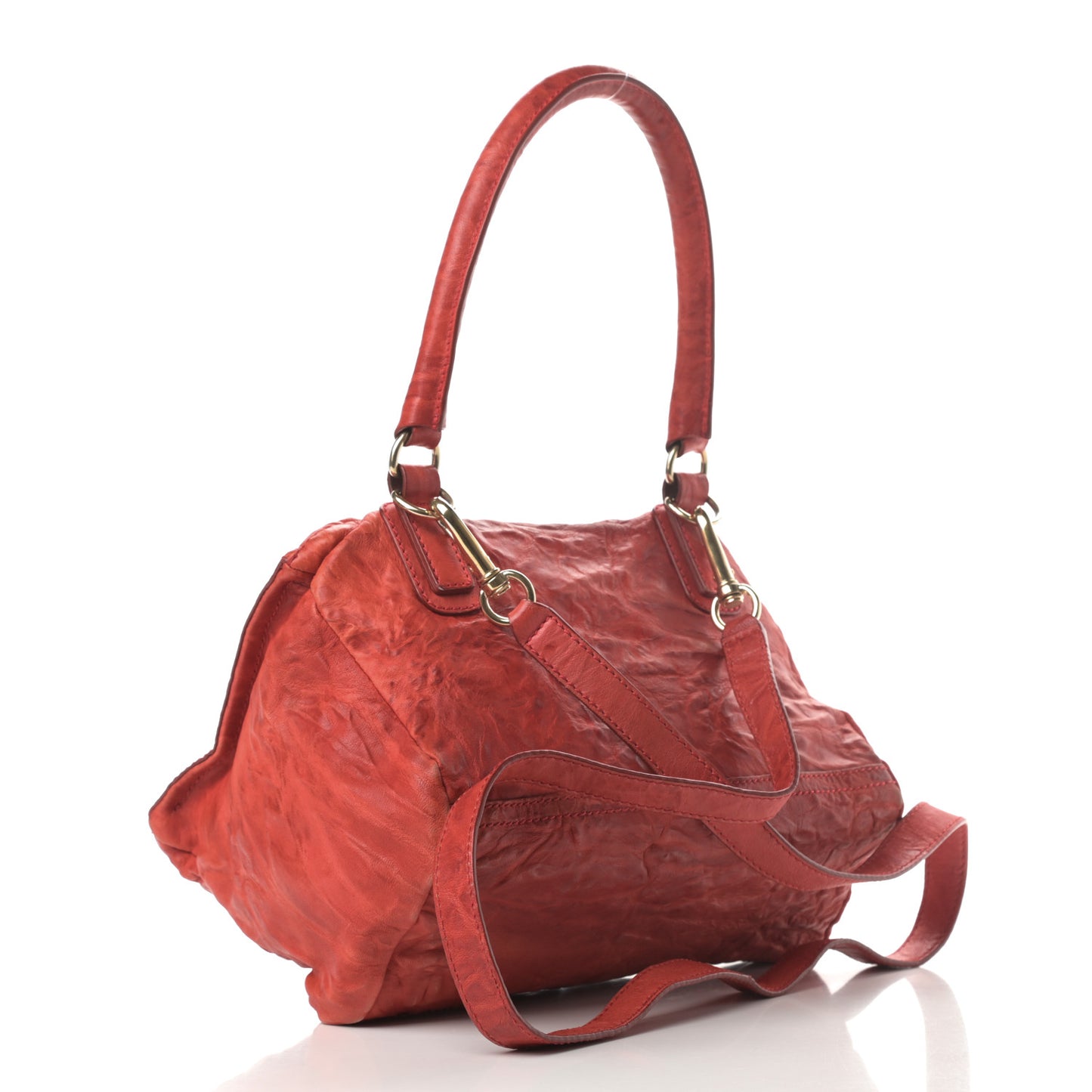 Tumbled Sheepskin Small Pandora Red