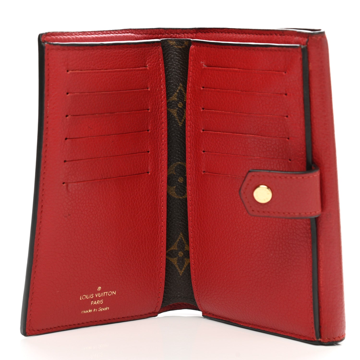 Louis Vuitton Monogram Pallas Compact Wallet Cherry 5 of 14