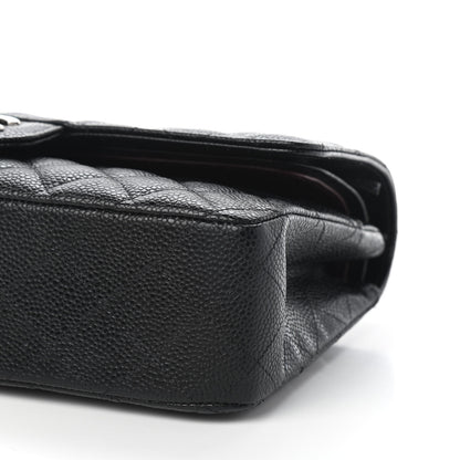 Chanel Caviar Quilted Medium Double Flap Black 9 of 9
