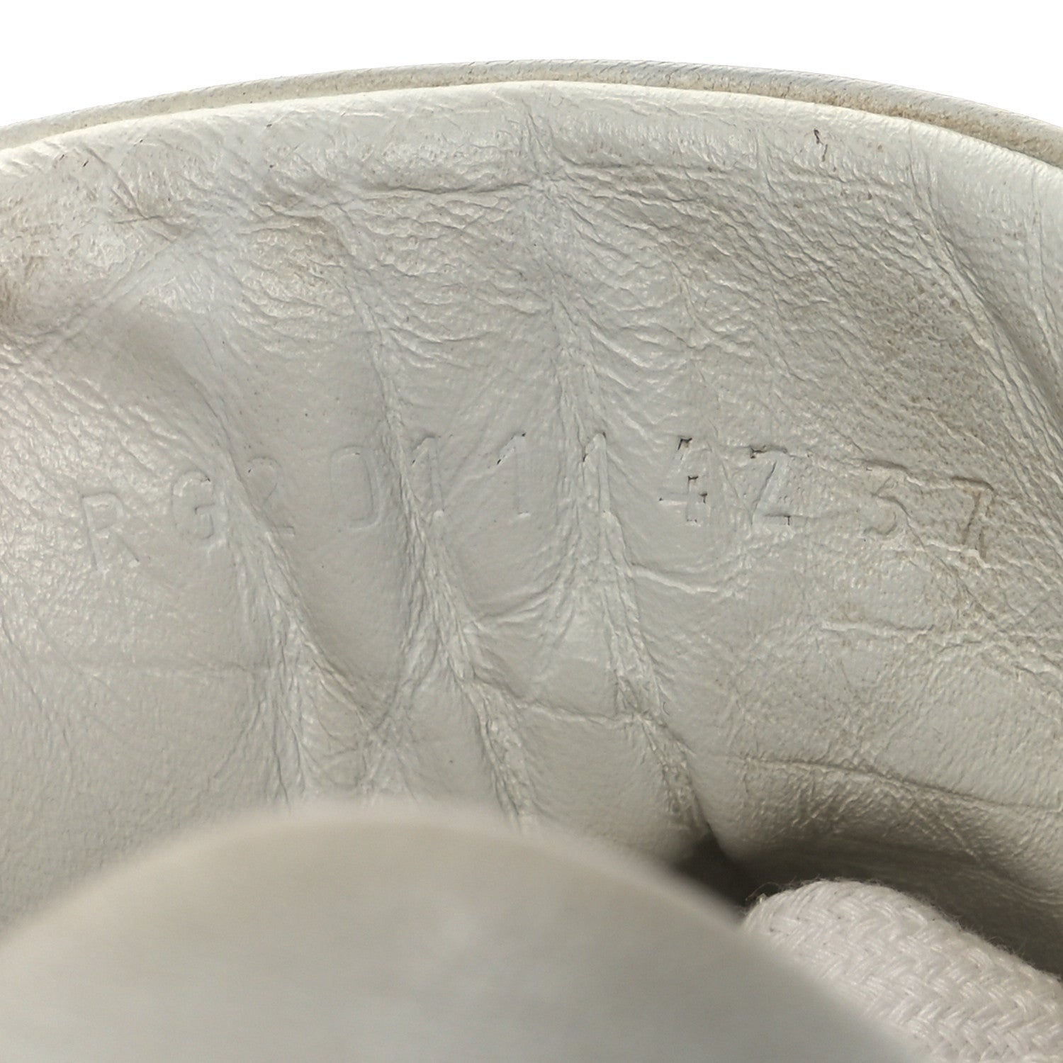 Hermes Calfskin Womens Advantage Sneakers 37 White 10 of 19