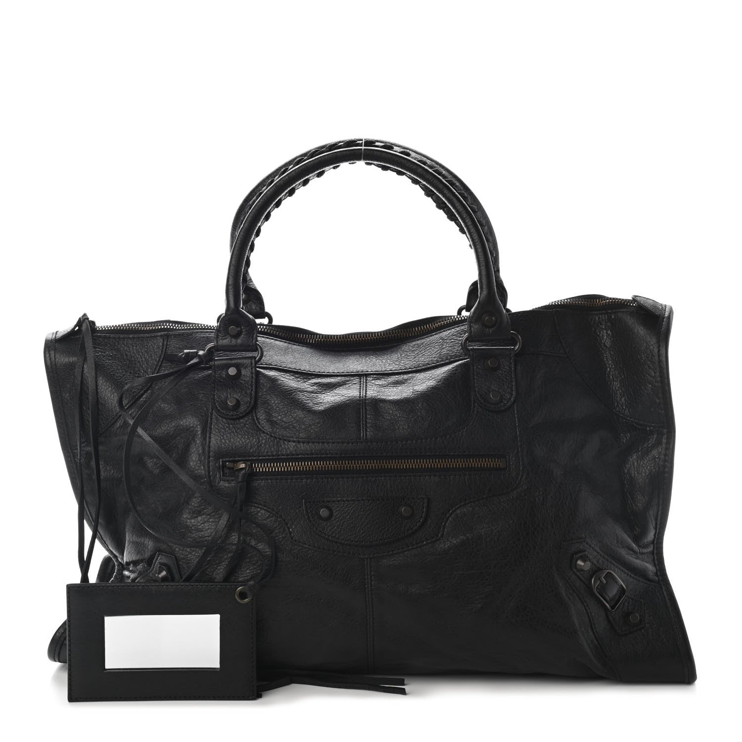 Balenciaga Agneau Classic Hardware Work Black 1 of 8