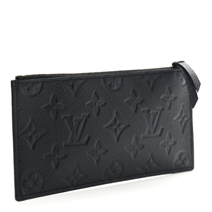 Louis Vuitton Empreinte Felicie Chain Wallet Zippered Insert Black 3 of 6