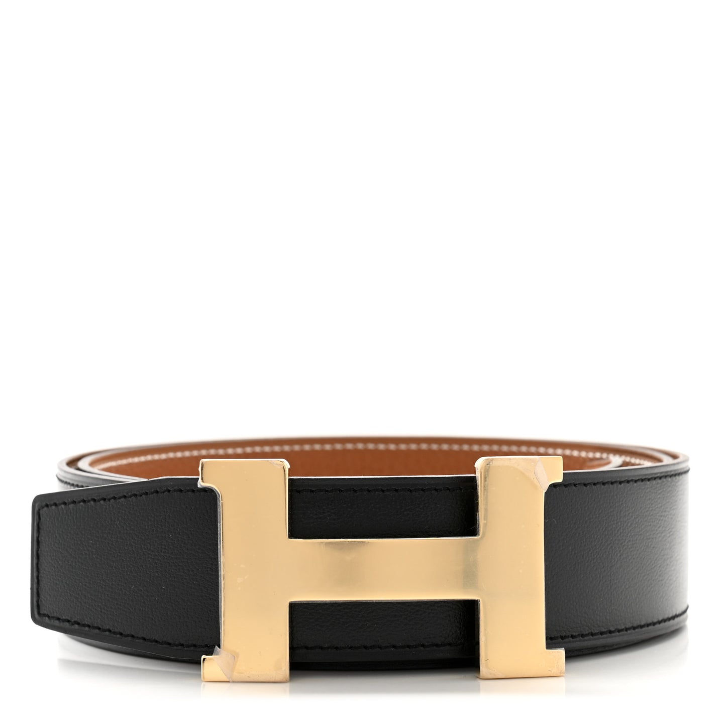 Box 135 Togo 38mm Constance H Belt 95 38 Black Gold