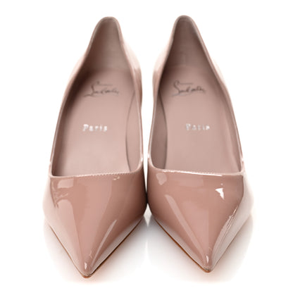 Christian Louboutin Patent Miss Z 80 Pumps 37.5 Vintage Rose 2 of 8