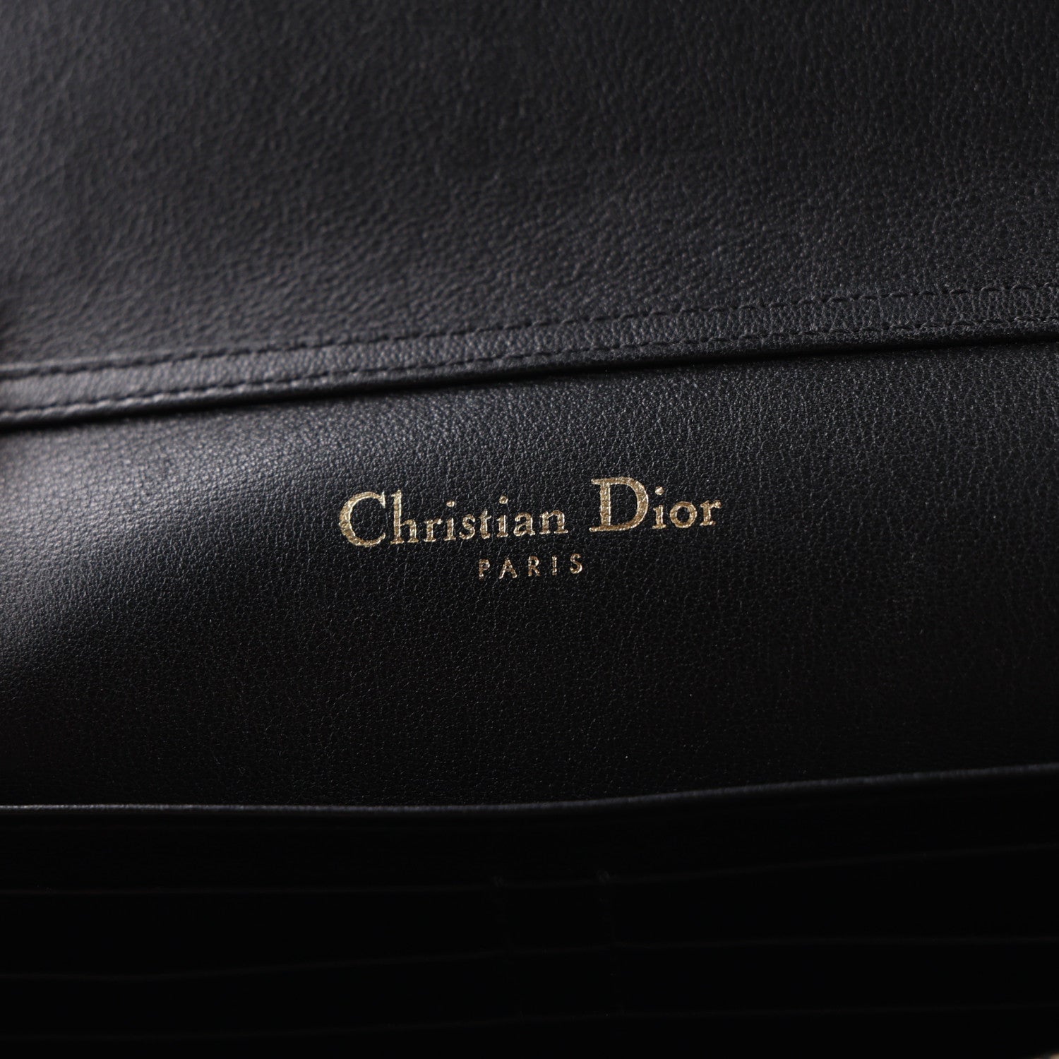 Christian Dior Patent 30 Montaigne Pouch Black 6 of 10