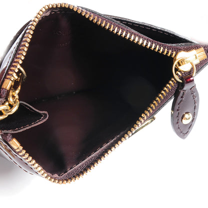 Louis Vuitton Vernis Key Pouch Amarante 5 of 7