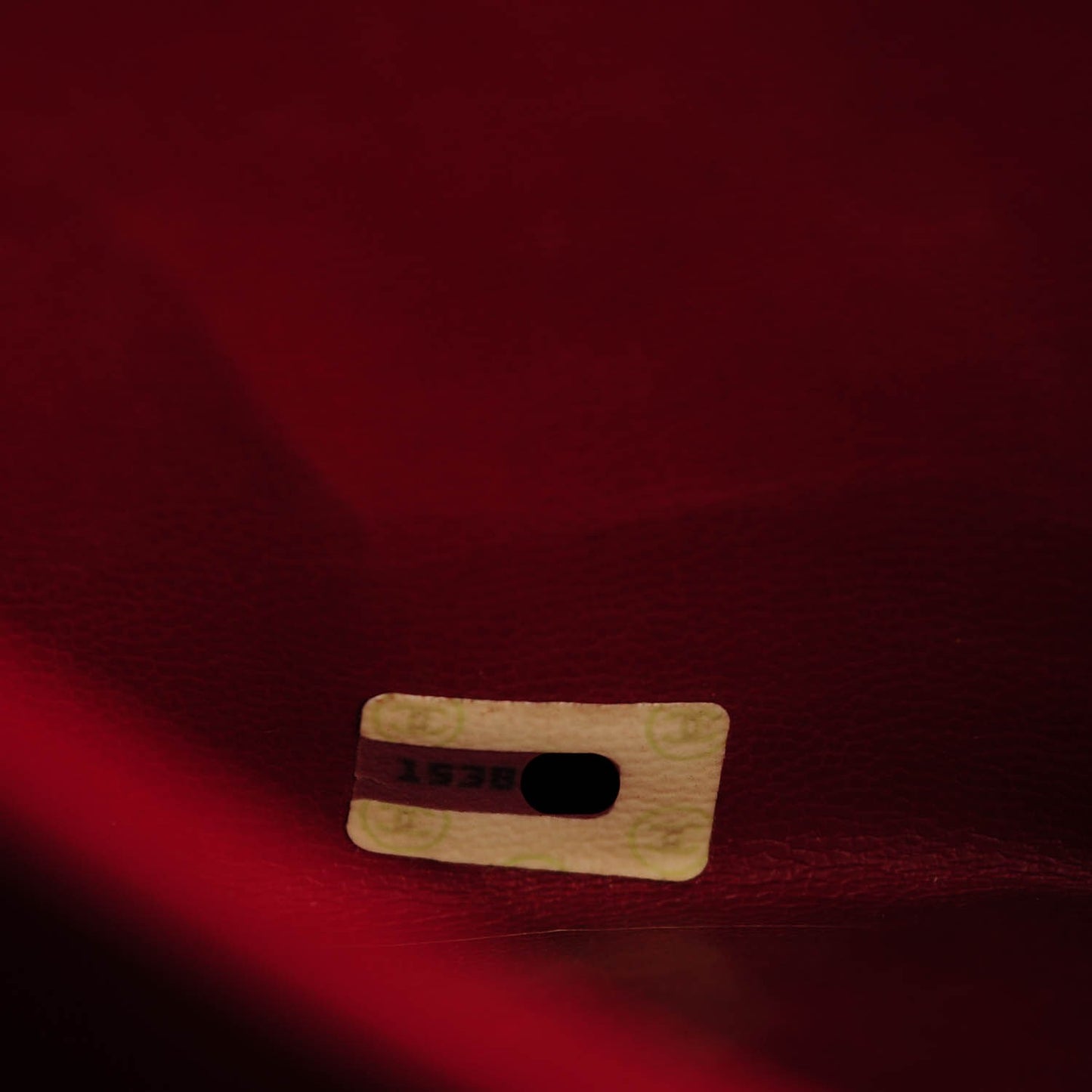 Lambskin Quilted Shoulder Bag Red