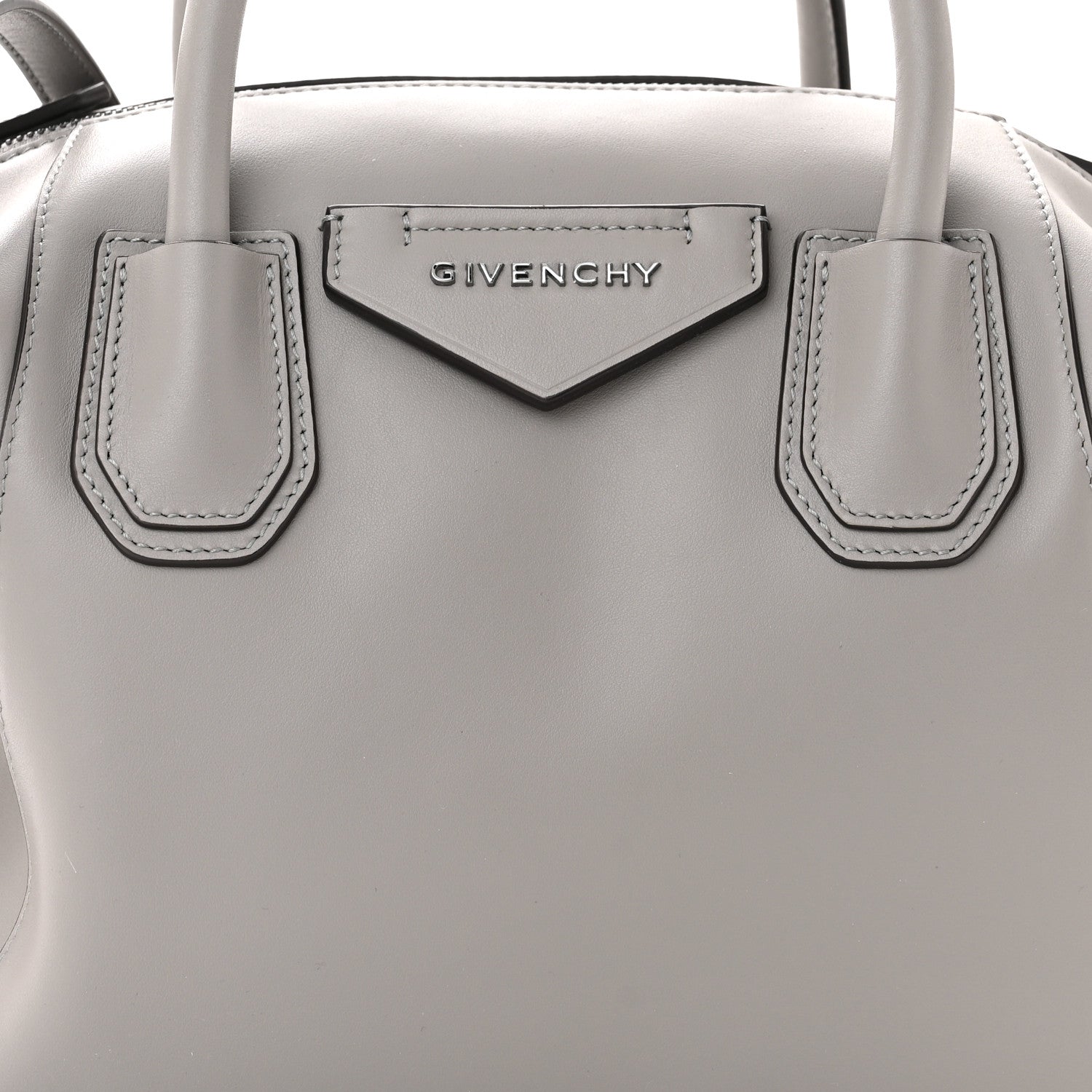 Givenchy Calfskin Small Soft Antigona Pearl Grey 7 of 9