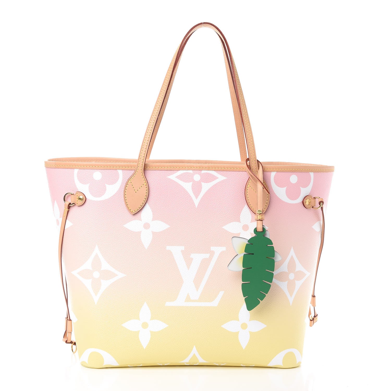 Louis Vuitton Monogram Giant By The Pool Neverfull MM Light Pink 3 of 11