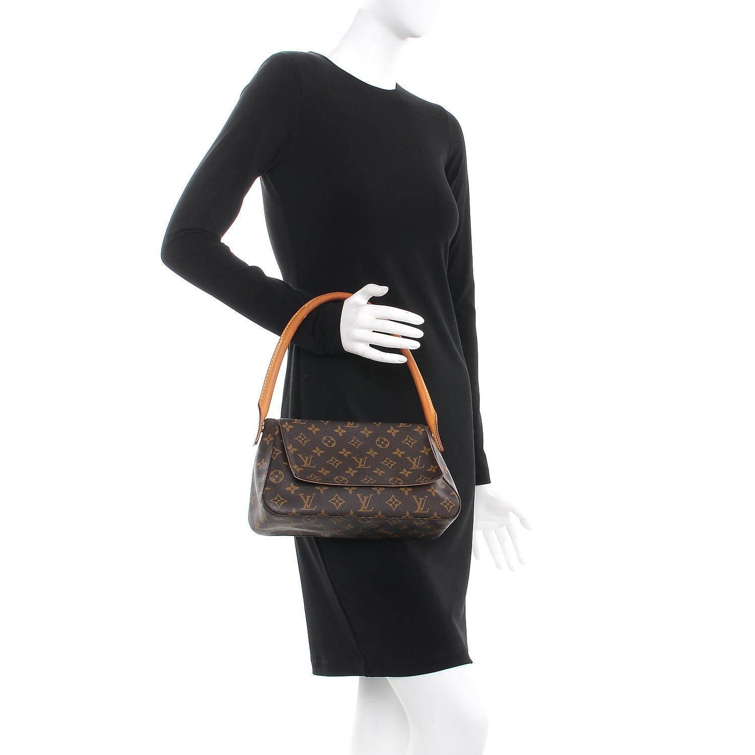 Louis Vuitton Monogram Mini Looping 2 of 10