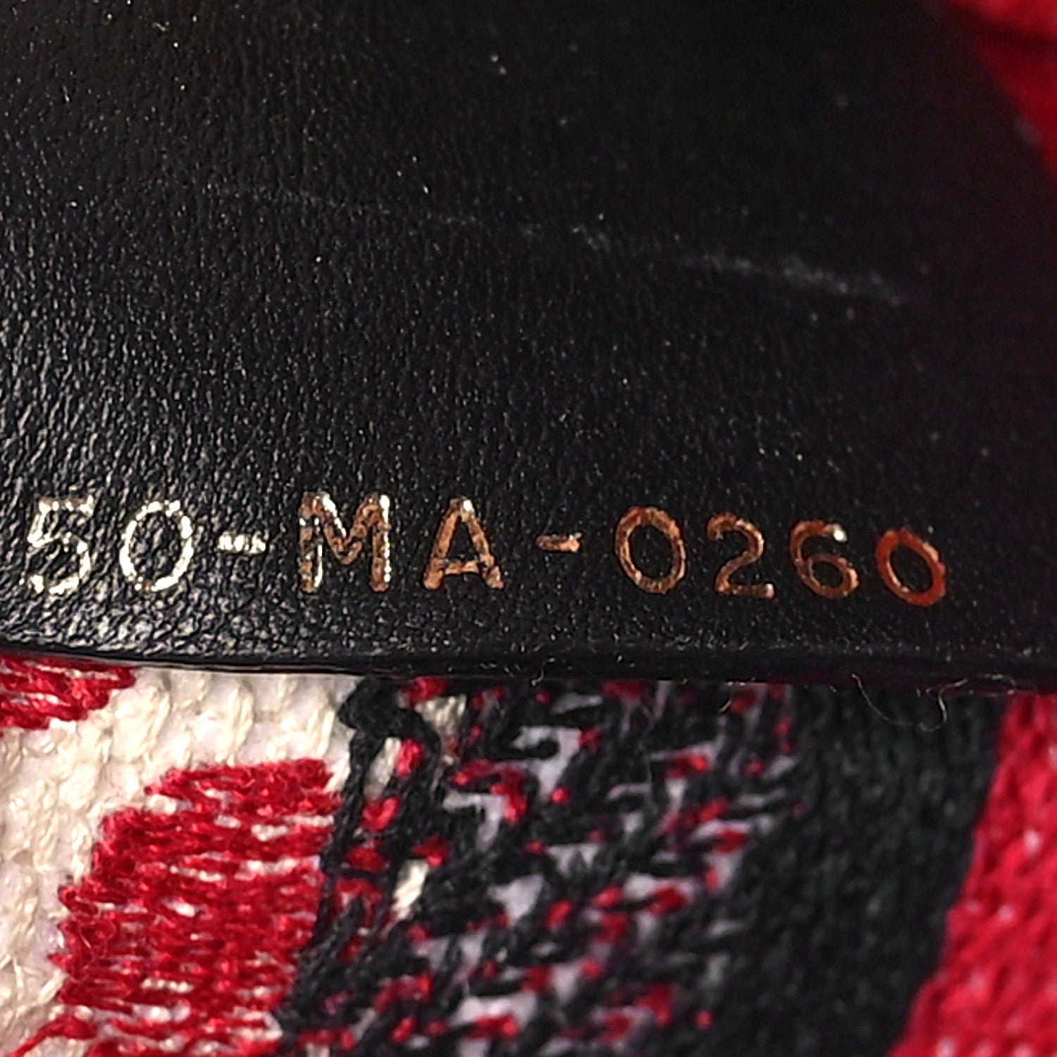 Christian Dior Canvas DiorAmour Dots Mini Book Tote Red 7 of 10