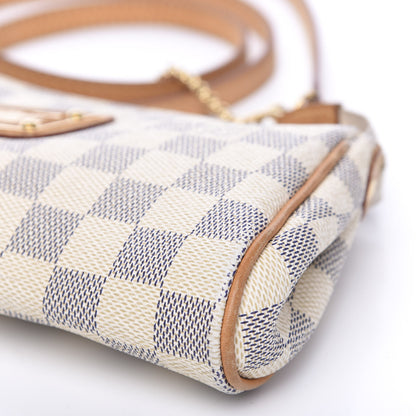 Louis Vuitton Damier Azur Eva Clutch 6 of 9