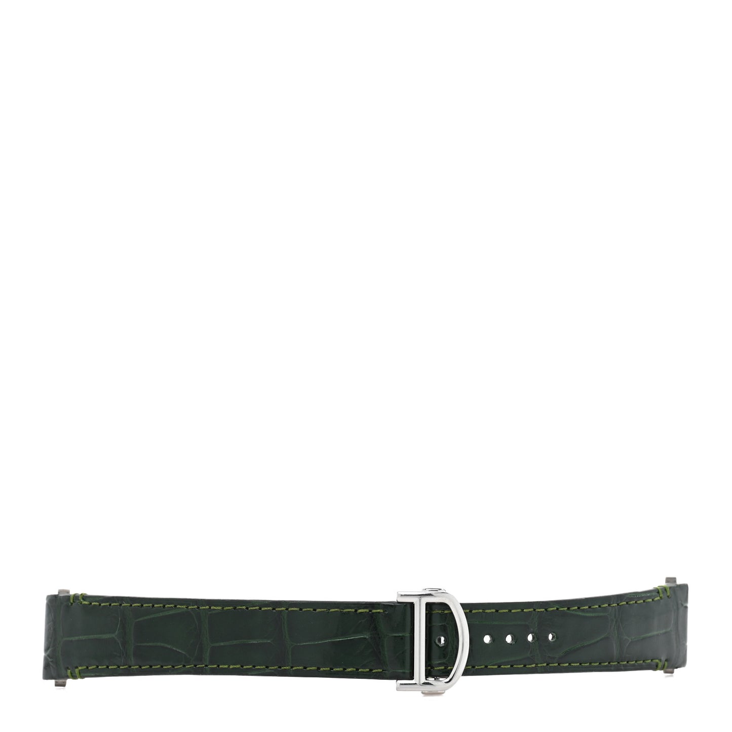 Stainless Steel 35mm Santos de Cartier Automatic Watch Green