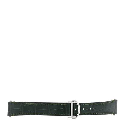 Cartier Stainless Steel 35mm Santos de Cartier Automatic Watch Green 5 of 5