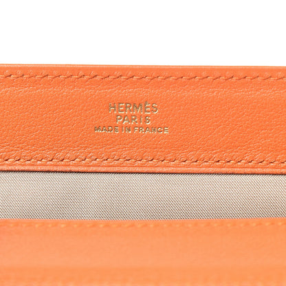 Hermes Veau Gulliver Karo PM Orange 6 of 8