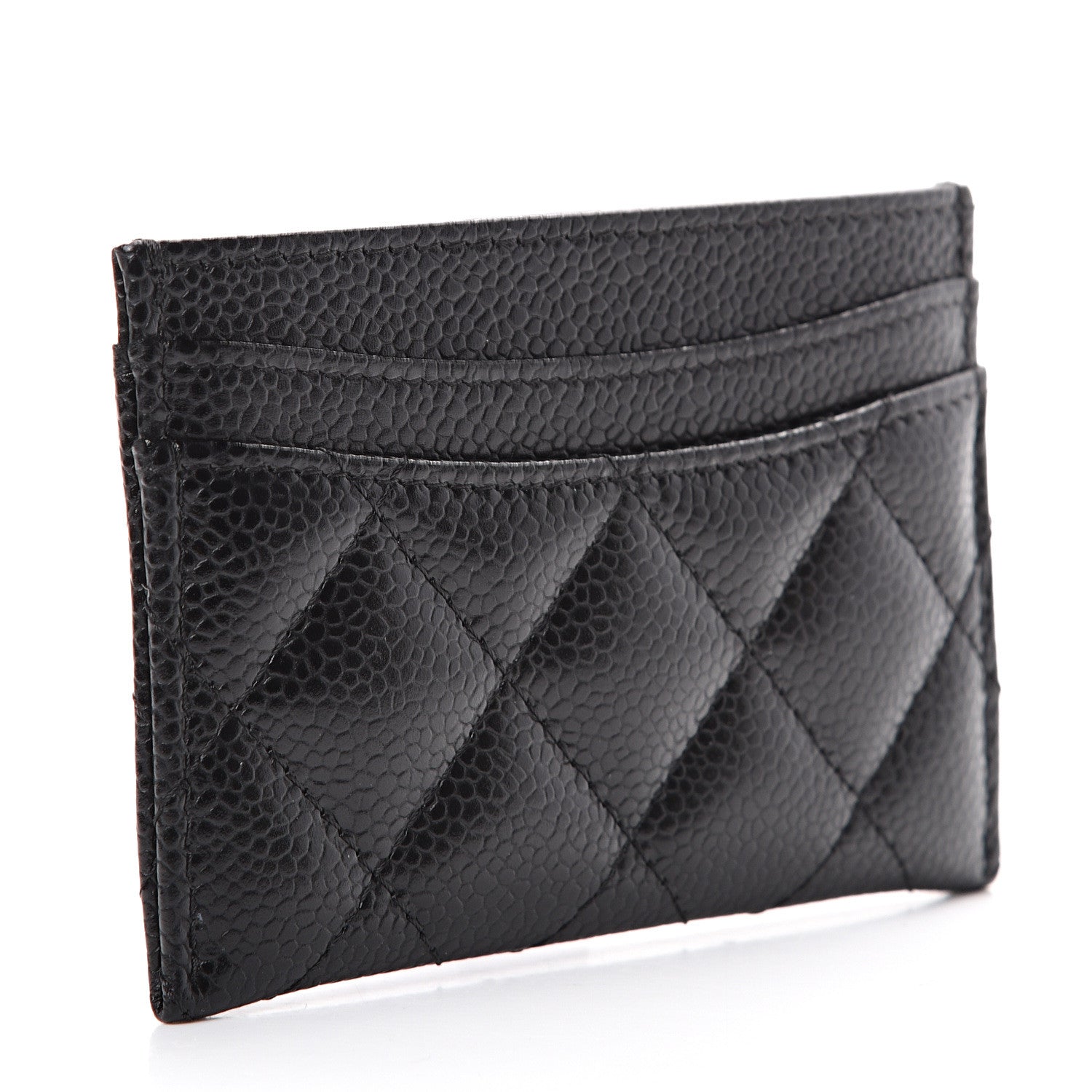 Chanel Caviar Quilted Card Holder Black 2 of 8