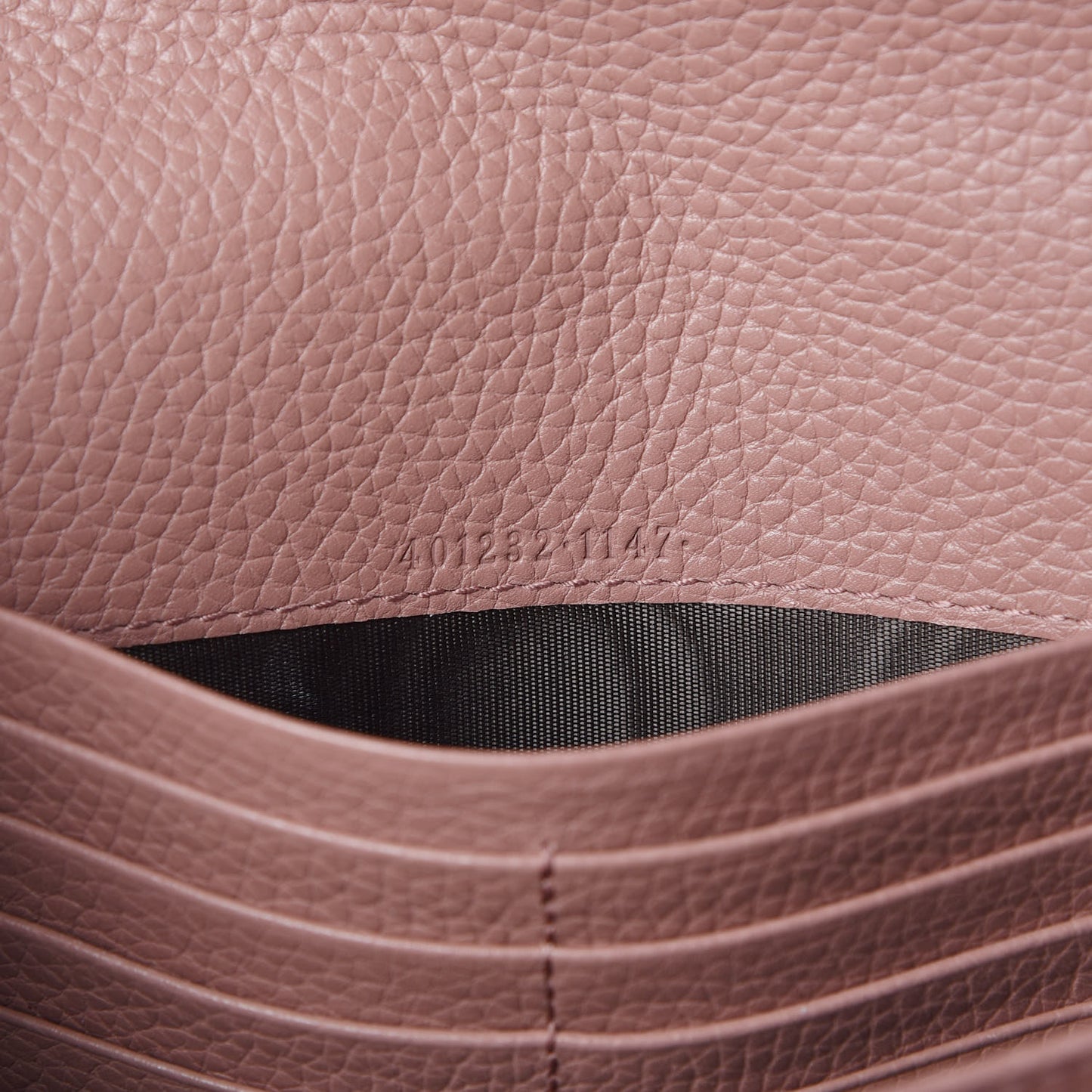 Cellarius Calfskin GG Marmont Chain Wallet Rosy Phard