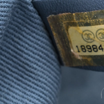 Chanel Canvas Medium Deauville Tote Denim Blue 8 of 8
