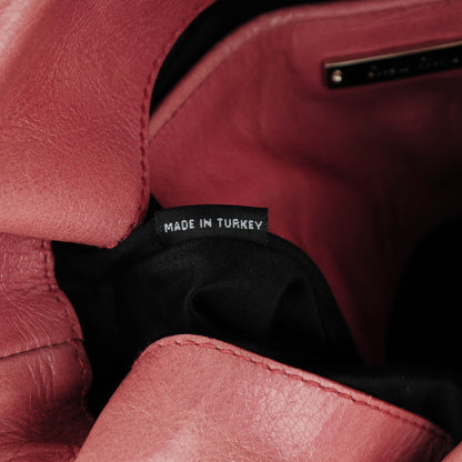 Miu Miu Vitello Lux Mini Bow Bag Loto 7 of 7