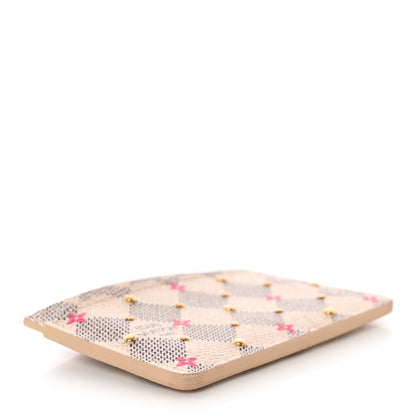Louis Vuitton Damier Azur Studded Card Holder 4 of 10