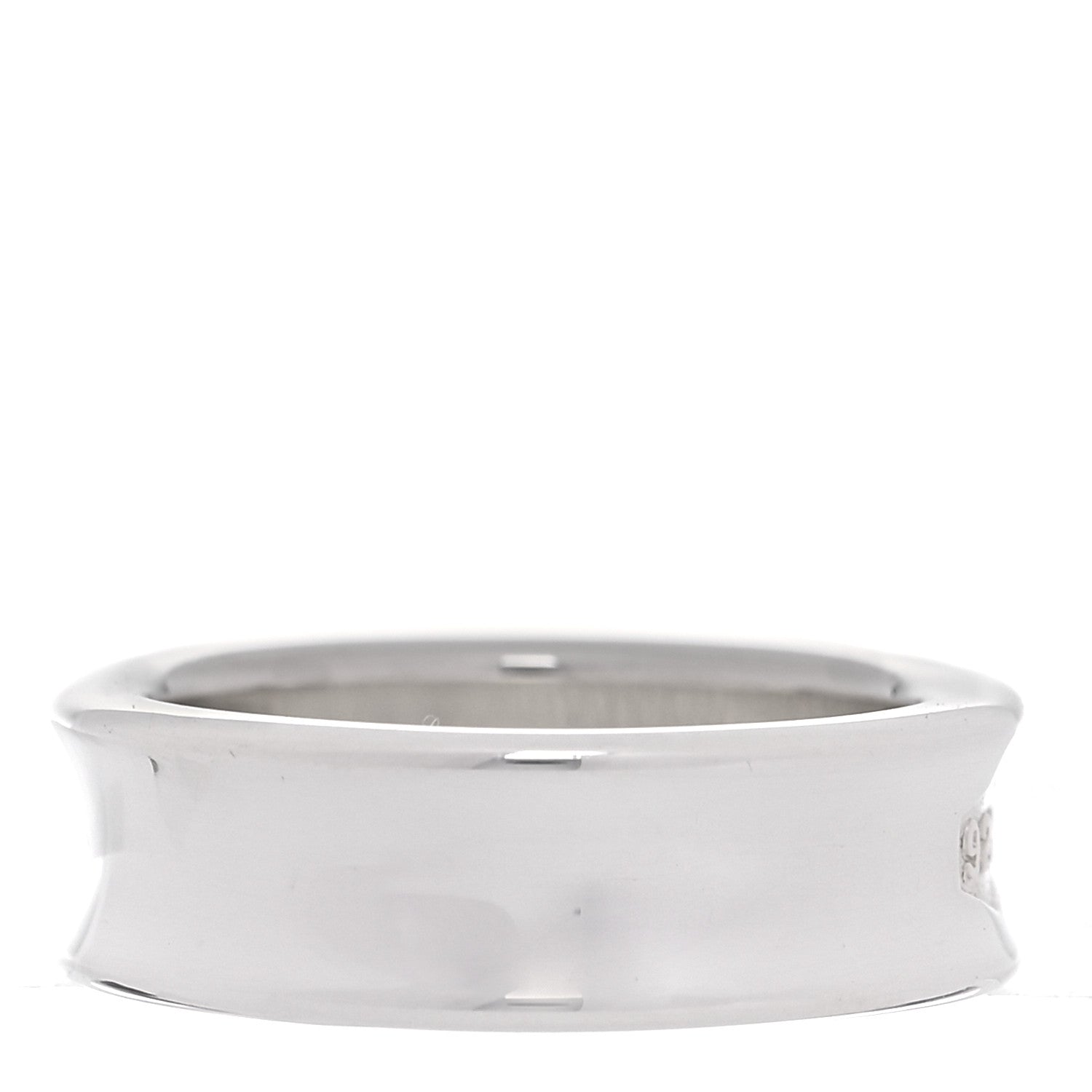 Tiffany Sterling Silver 1837 Band Ring 54 7 3 of 5