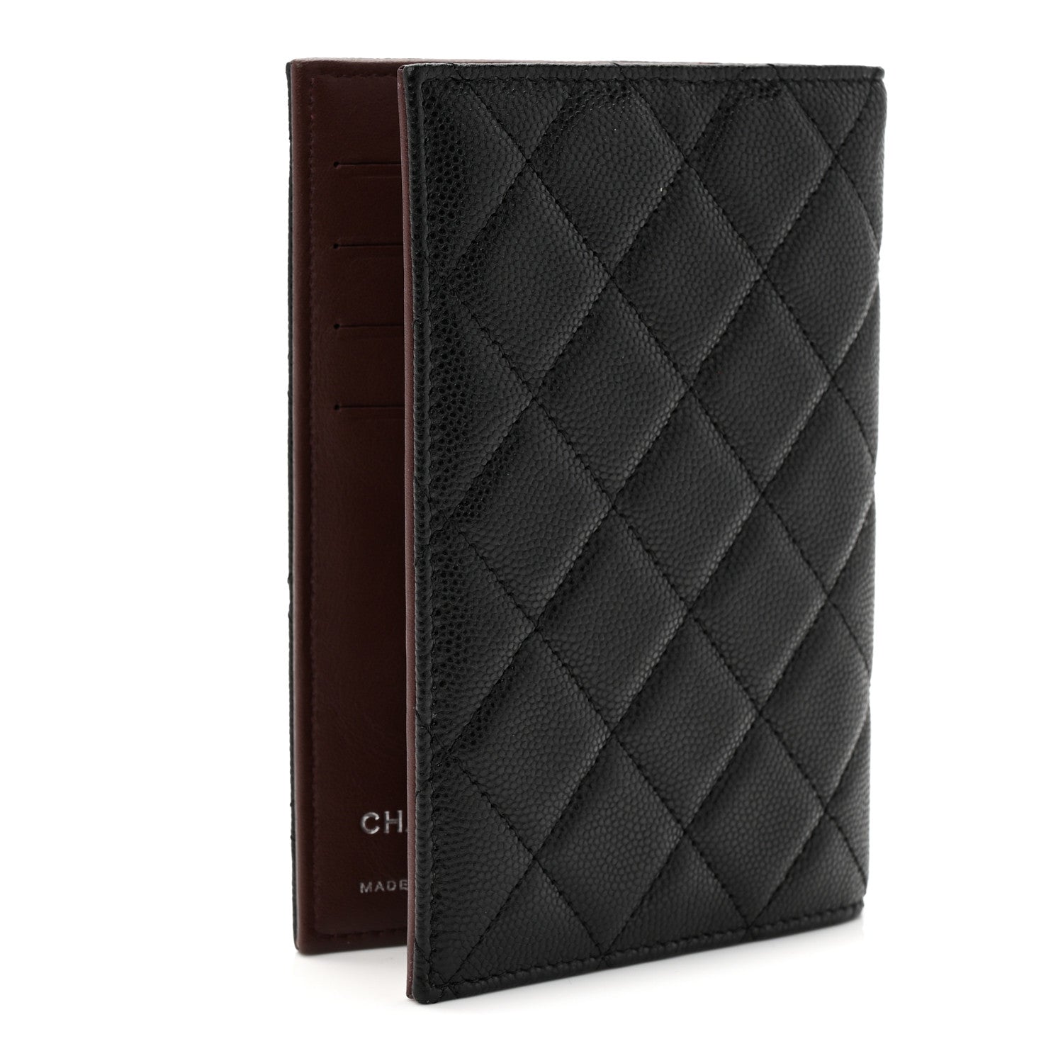 Chanel Caviar Quilted Passport Holder Black 3 of 7