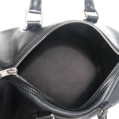 Louis Vuitton Epi Speedy 25 Black 5 of 8