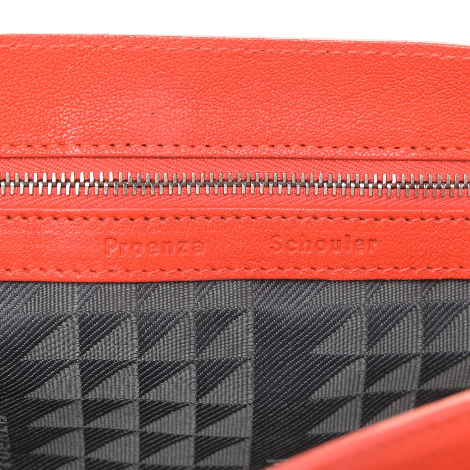 Proenza Schouler Lambskin Tiny PS1 Satchel Fire Red 6 of 15