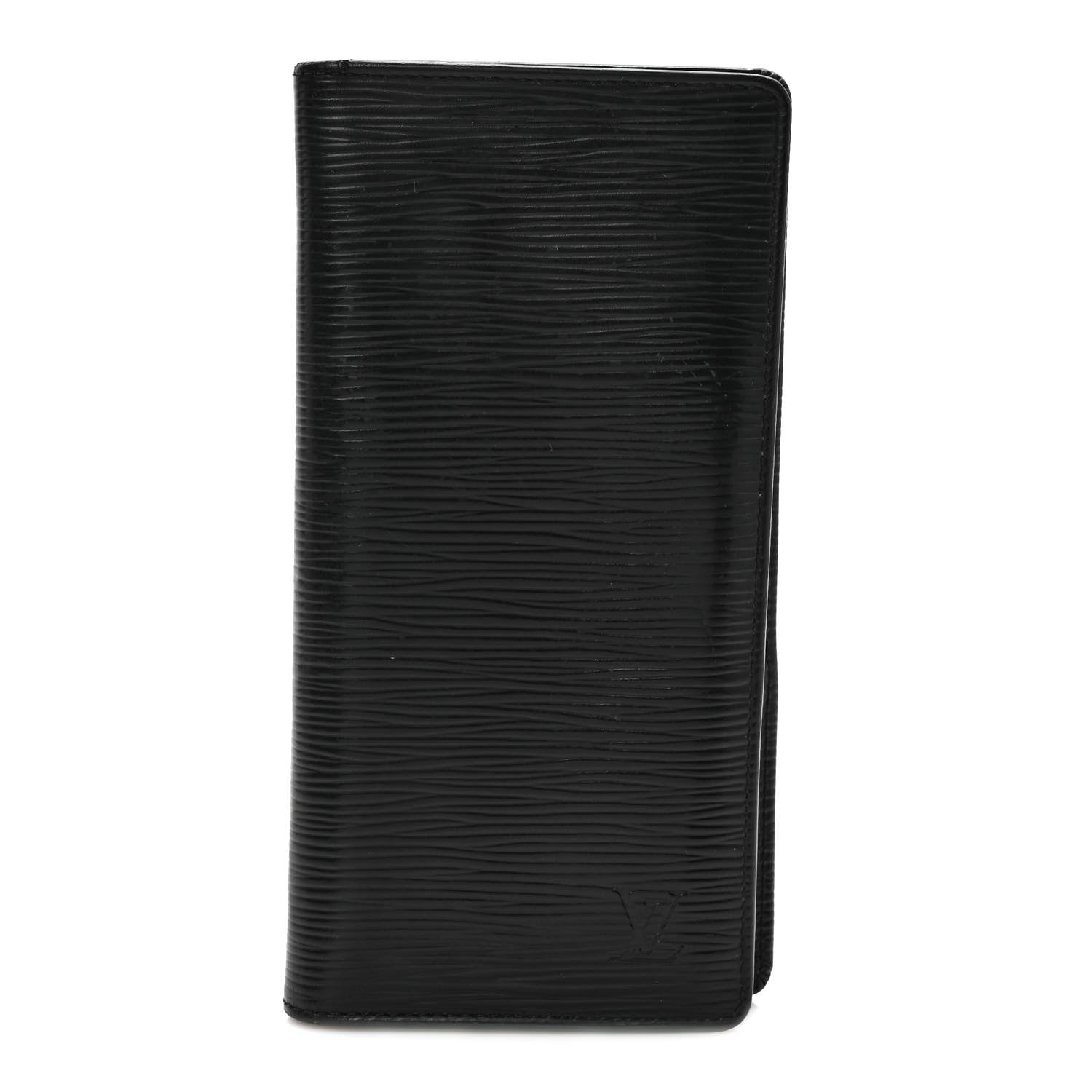 Louis Vuitton Epi Brazza Wallet Black 1 of 7