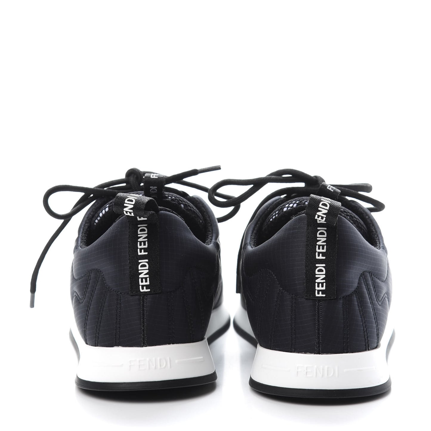 Nylon Womens Ffreedom Sneakers 36 Blue Scuro Black White