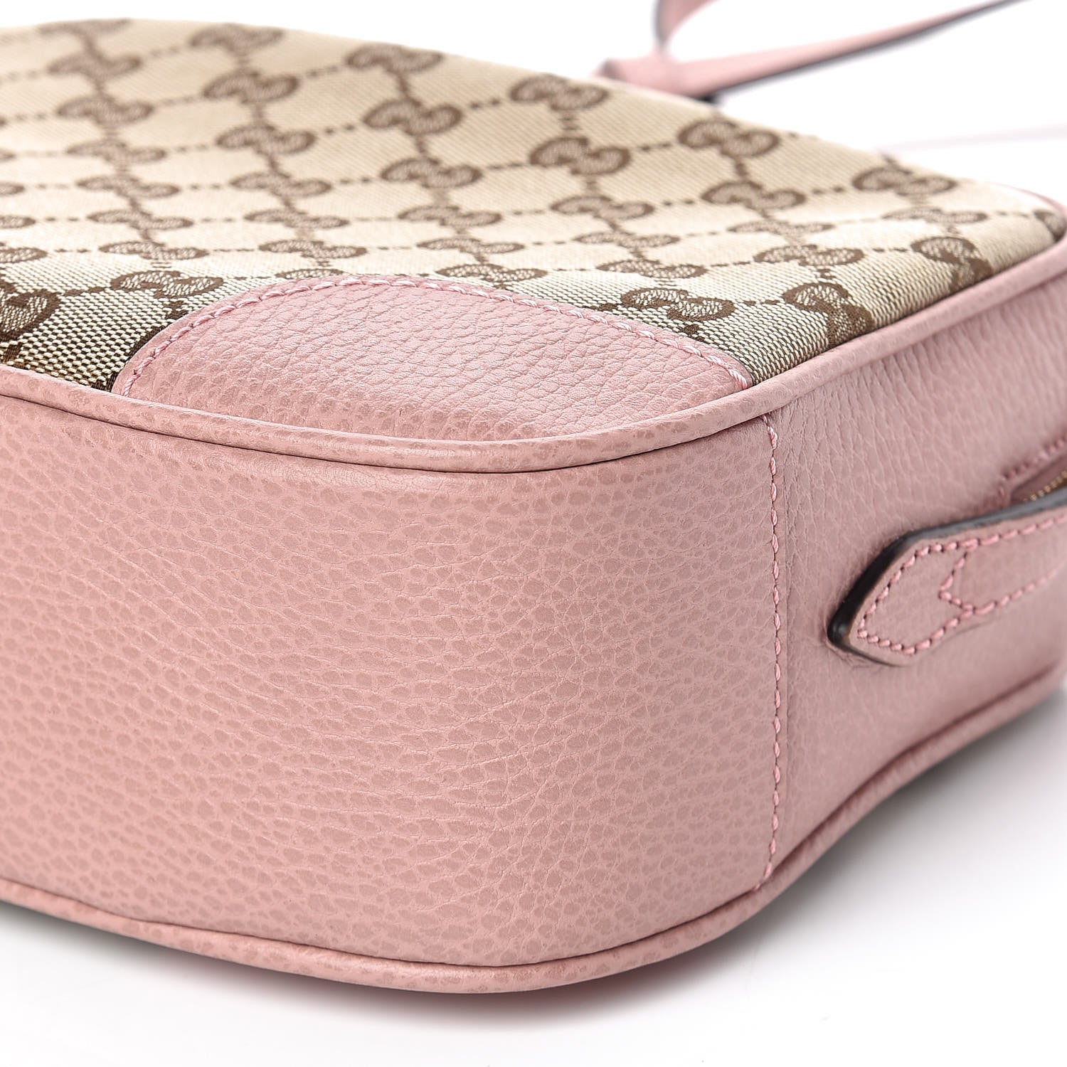 Gucci Monogram Mini Bree Messenger Bag Beige Soft Pink 6 of 10