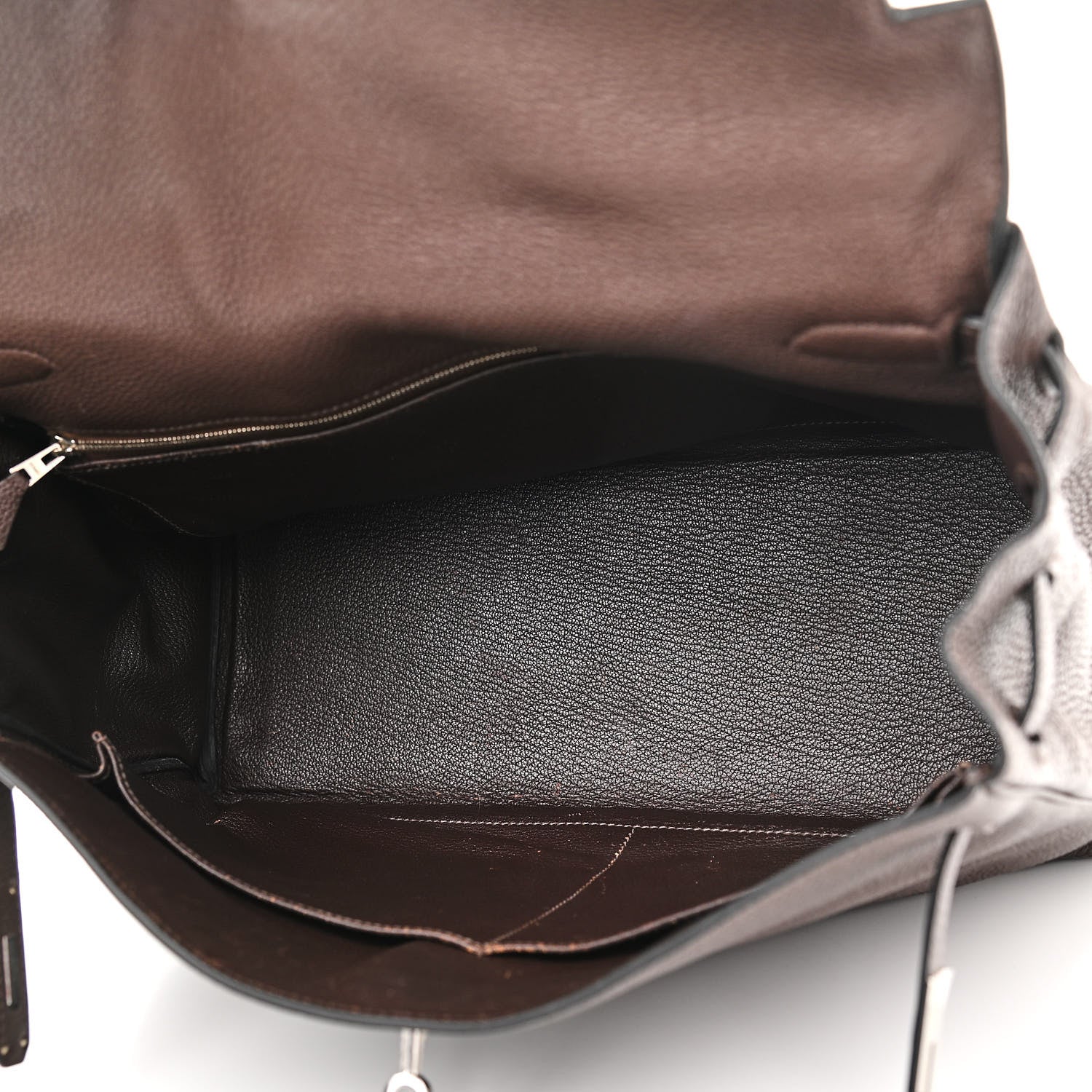 Hermes Togo Kelly Retourne 35 Chocolate 5 of 13