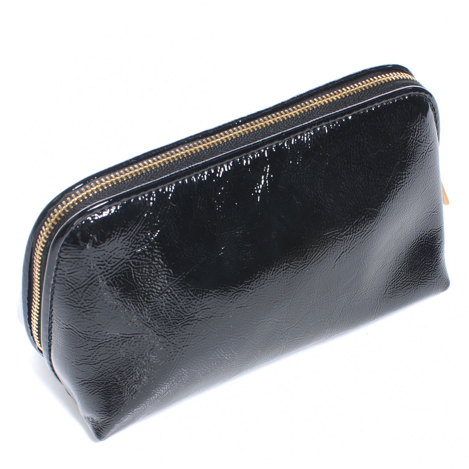 Saint Laurent Patent Belle de Jour Cosmetic Case Black 3 of 7