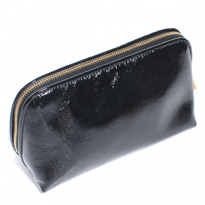 Saint Laurent Patent Belle de Jour Cosmetic Case Black 3 of 7
